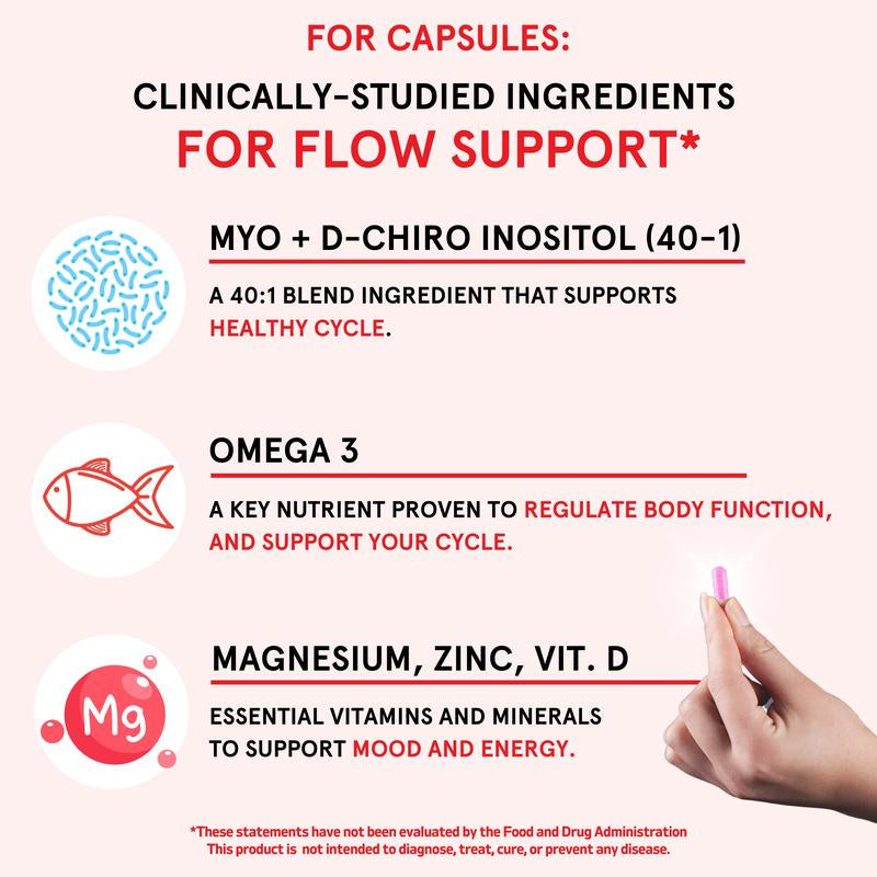 Peach Perfect Inositol Multivitamin - Peach Perfect Myo-Inositol, D-Chiro Inositol, Omega 3 Fitness Healthcare