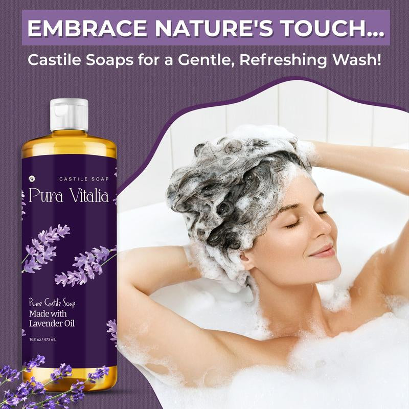 Lavender Castile Soap 16Oz