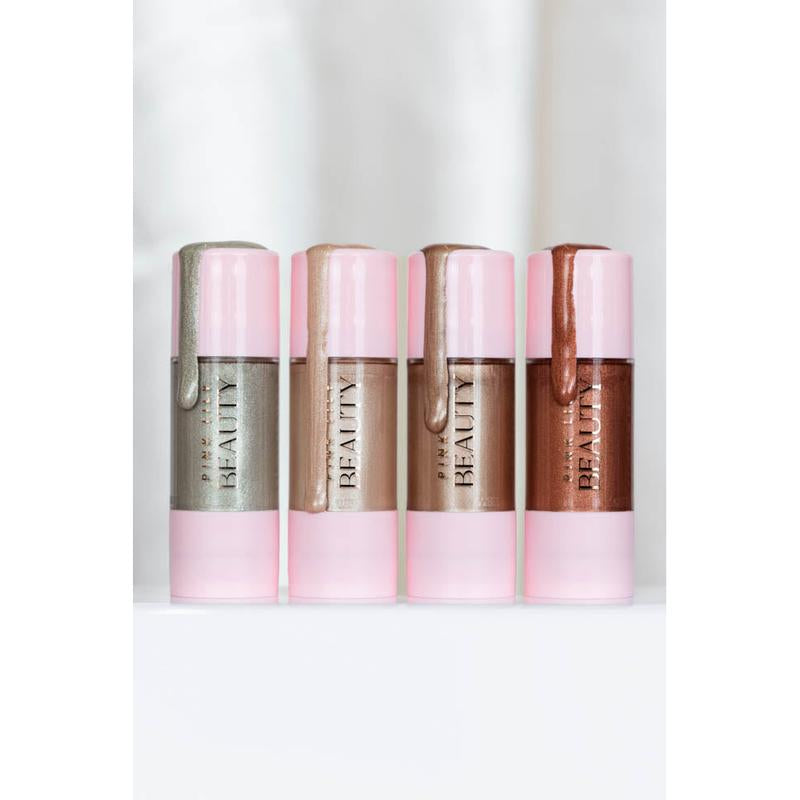 Pink Lily Beauty Radiant Bloom Eyeshadow Drops - Gilded Glow FINAL SALE