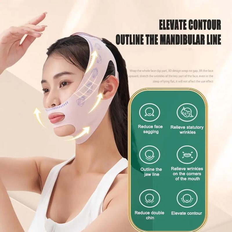 Face Lifting Strap - Chin Cheek Lifting Bandage for Face Mask, Women'S Gift for Valentine'S Day, Ideal for Sleeping and Relaxation