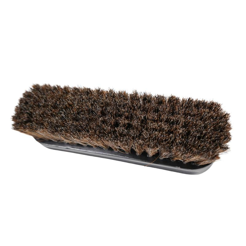 BLACKLINE Leather Brush - XL Wood Grip Brush - Gentle, Durable, and Ergonomic for Superior Leather Care