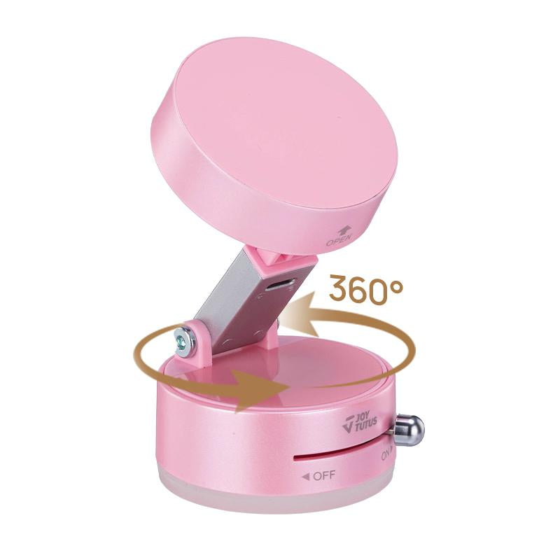 JOYTUTUS Upgrade 360° Rotatable Phone Holder for Car , Folding & Extendable, Double-Sided Magnetic for Kitchen, Stand Mount Convenient Stability Van Accessories