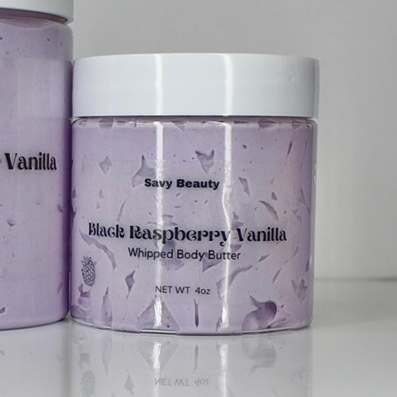 Black Raspberry Vanilla-Whipped Body Butter Body Care Moisturizer Shea Smooth Moisture Hydrating