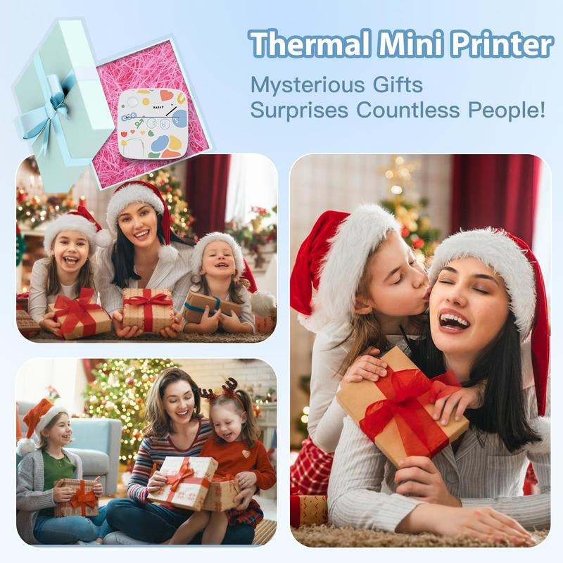 Graffiti New Mini Printer, Photo Printer, Error Sorting Machine, Small Home Portable Printer, Wireless Bluetooth Printer, Complete Accessories, Printing
