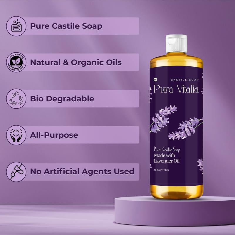 Lavender Castile Soap 16Oz