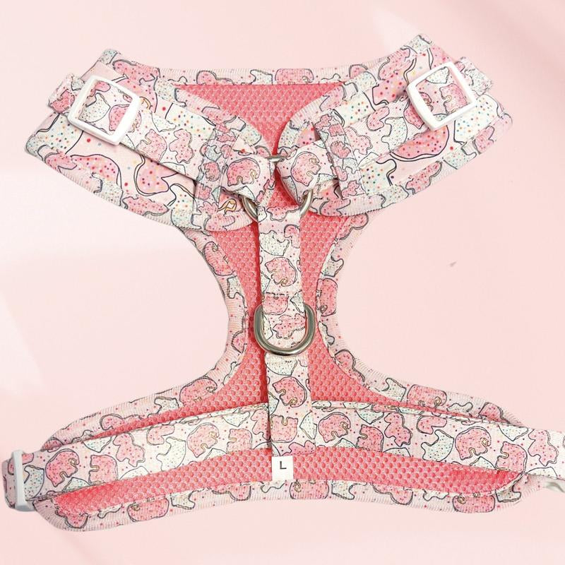 Pink Animal Cracker Adjustable Harness