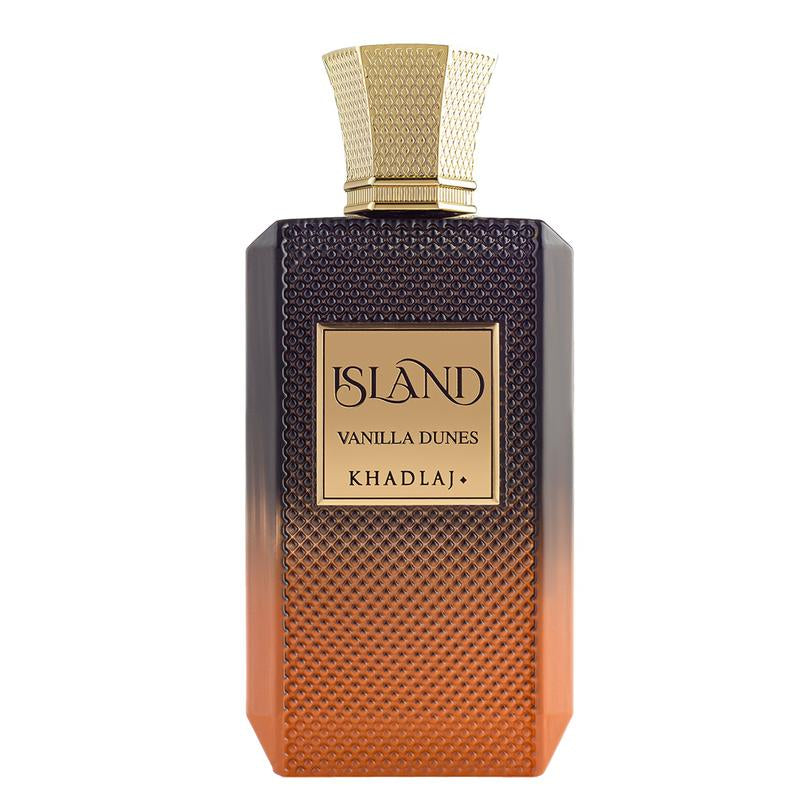 Khadlaj Island Vanilla Dunes for Unisex Extrait De Parfum Spray, 3.4 Ounce