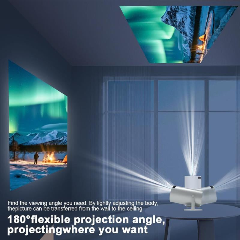 MAGCUBIC HY300 Pro Projector, 1280*720P Home Outdoor Projector, Wifi6 BT5.0 Portable Projector