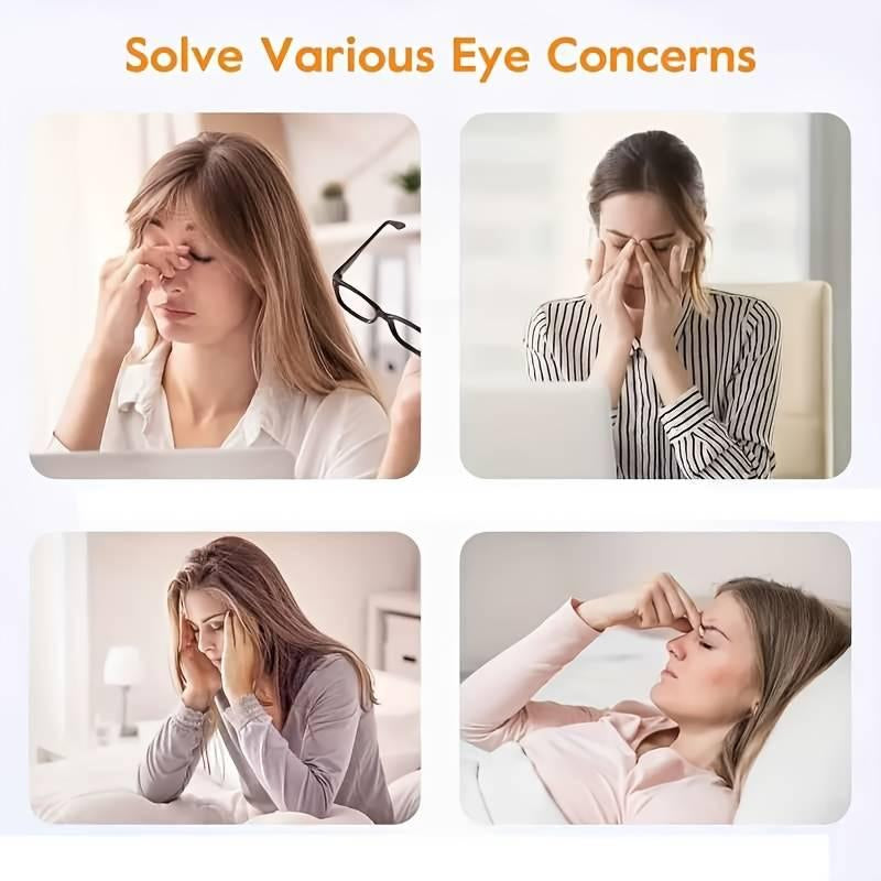 USB Rechargeable Eye Massage Stick, Lithium Polymer Battery, ≤36V Operating Voltage, Portable Facial Muscle Relaxation Tool Christmas Gift Birthday Gift New Year Gift Valentine'S Day Gift Winter Gift