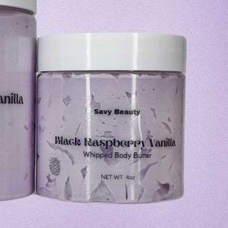 Black Raspberry Vanilla-Whipped Body Butter Body Care Moisturizer Shea Smooth Moisture Hydrating