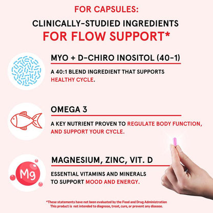 Peach Perfect Inositol Multivitamin - Peach Perfect Myo-Inositol, D-Chiro Inositol, Omega 3 Fitness Healthcare