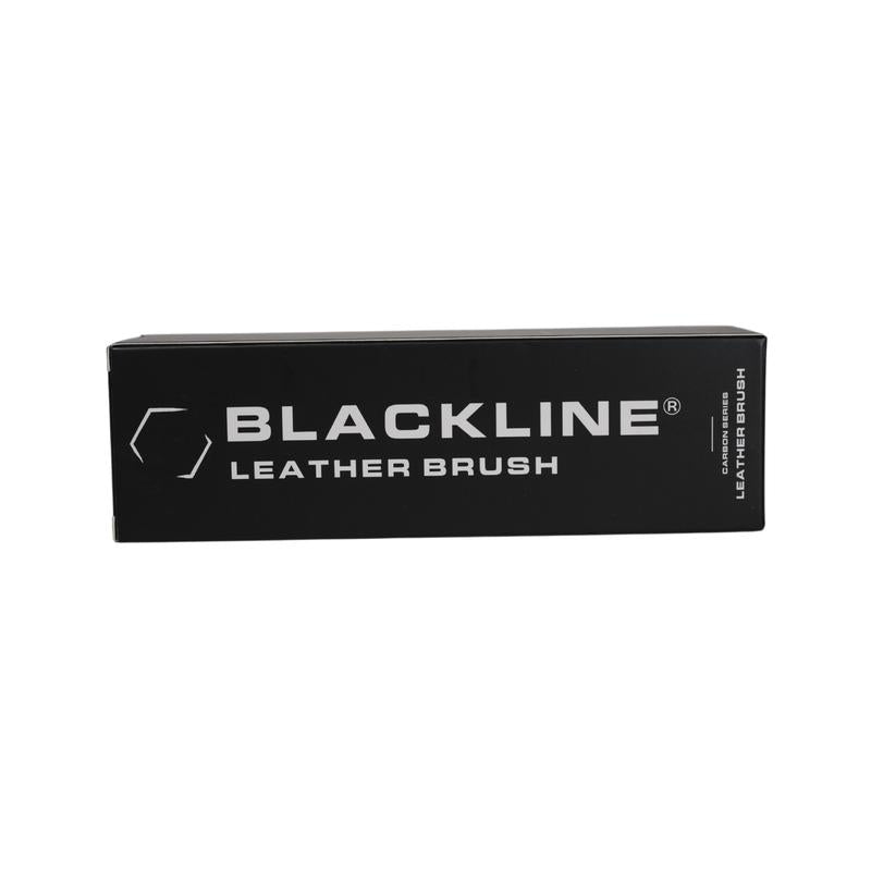BLACKLINE Leather Brush - XL Wood Grip Brush - Gentle, Durable, and Ergonomic for Superior Leather Care