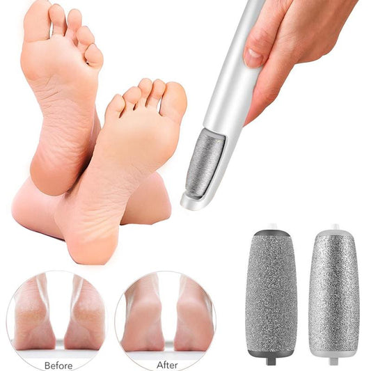 Electric Feet Callus Remover,Portable Electronic Foot File Pedicure Tools,Waterproof Foot Scrubber File,Pedi Foot Care for Dead,Hard Cracked Dry Skin Manicure Nail Nail Care Cutics Nail Art
