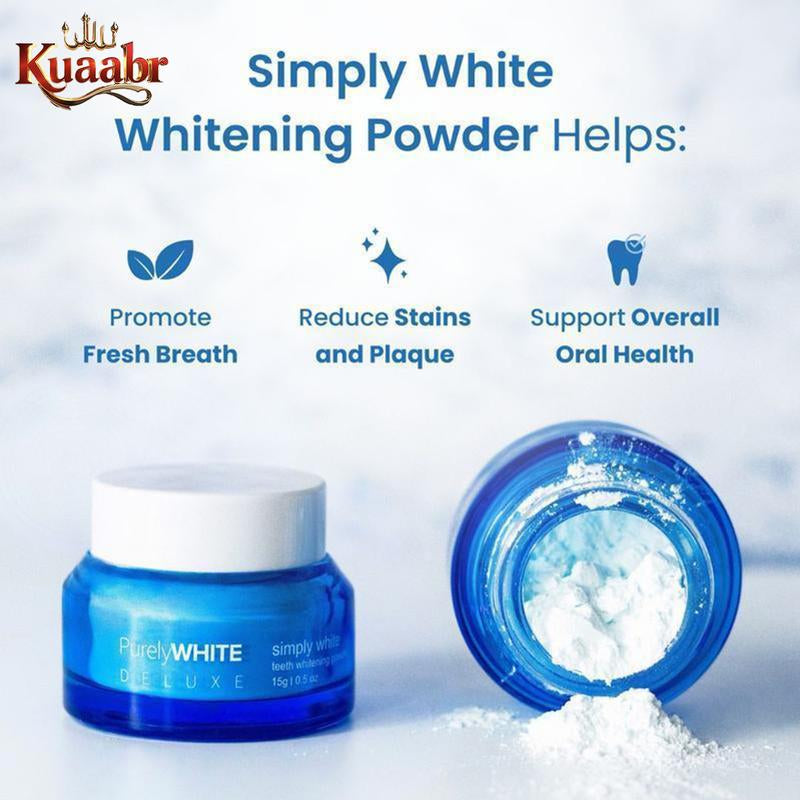 Purelywhite Lteeth Whitening Powder L Instantwhitening and Stain Removal