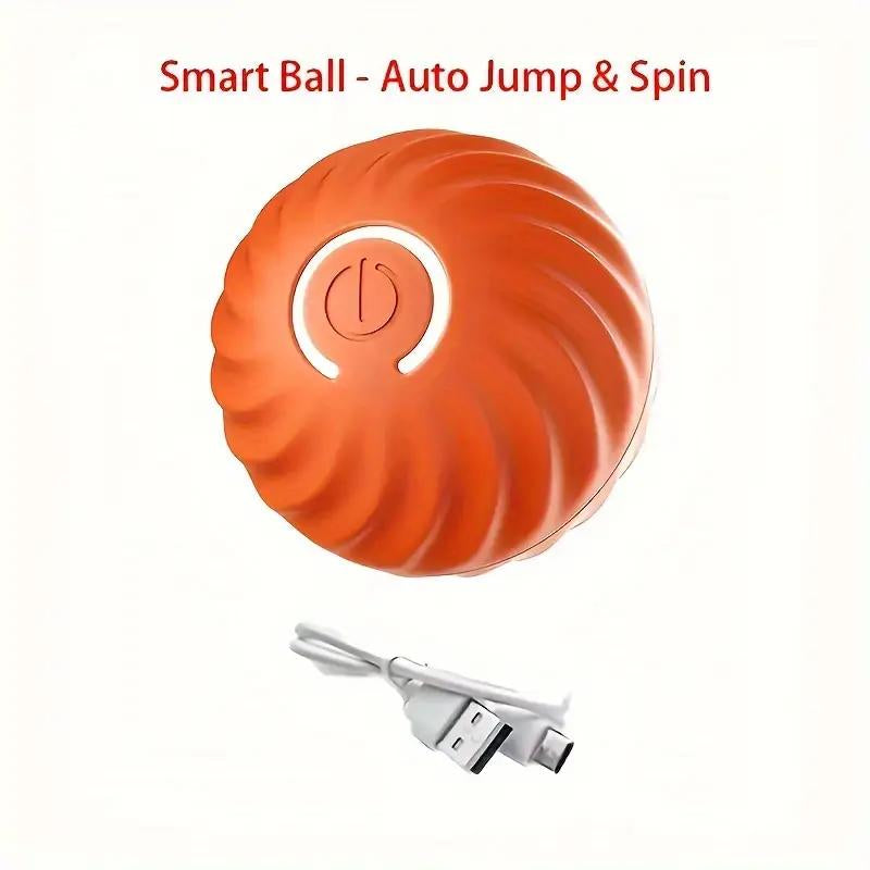FMW Interactive Dog Toys Dog Ball,[2025 Newly Upgraded] Durable Motion Activated Automatic Rolling Ball Toys For/Small/Medium/Large Dogs,Usb Rechargeable