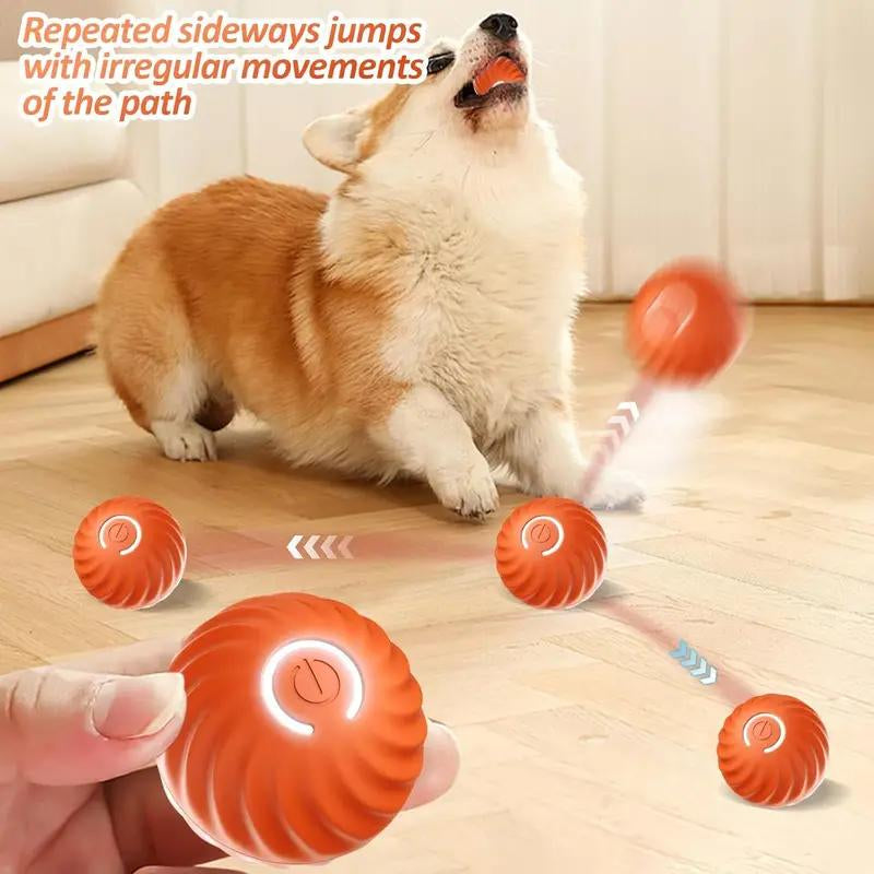 FMW Interactive Dog Toys Dog Ball,[2025 Newly Upgraded] Durable Motion Activated Automatic Rolling Ball Toys For/Small/Medium/Large Dogs,Usb Rechargeable