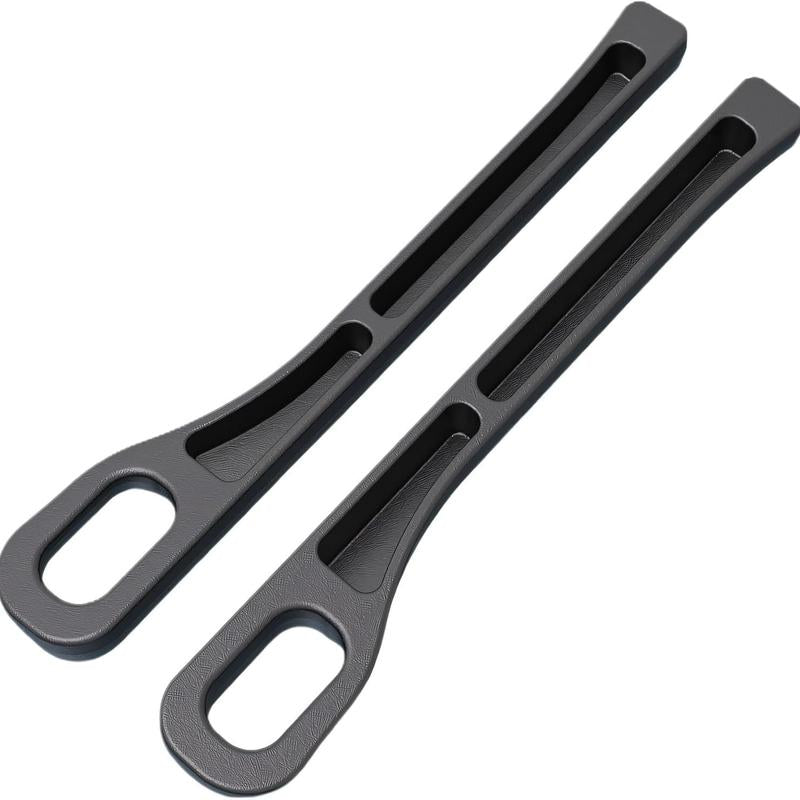 2-Pack 3-In-1 Car Seat Gap Filler – Universal Fit for Car, SUV & Truck | Soft Foam Gap Stopper with Organizer & Hook Function | Prevent Lost Items & Keep Your Car Neat