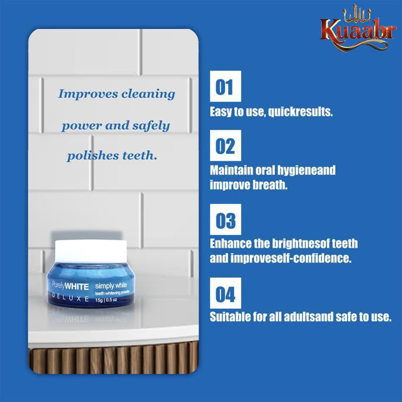 Purelywhite Lteeth Whitening Powder L Instantwhitening and Stain Removal