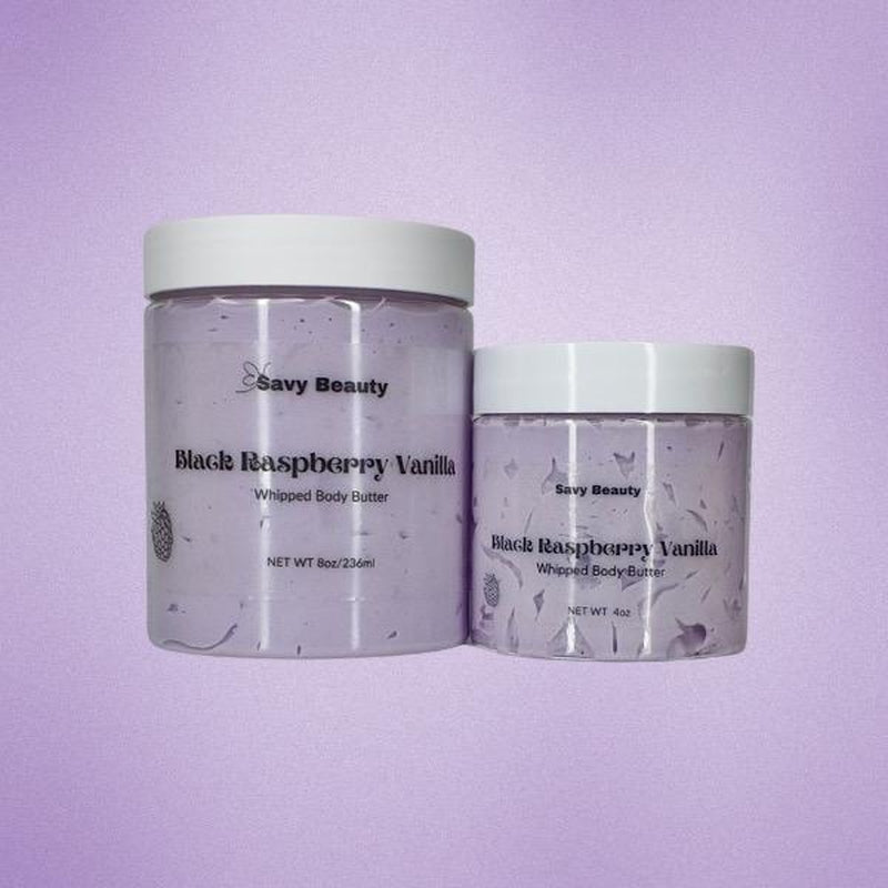 Black Raspberry Vanilla-Whipped Body Butter Body Care Moisturizer Shea Smooth Moisture Hydrating