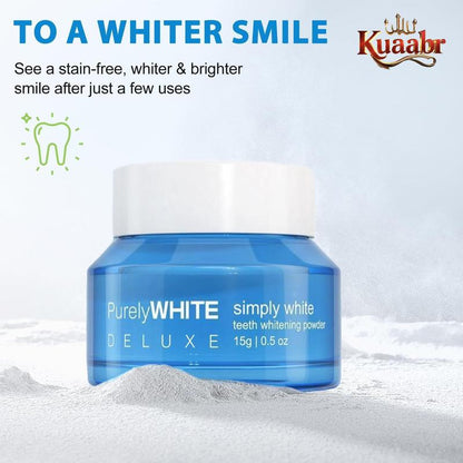 Purelywhite Lteeth Whitening Powder L Instantwhitening and Stain Removal