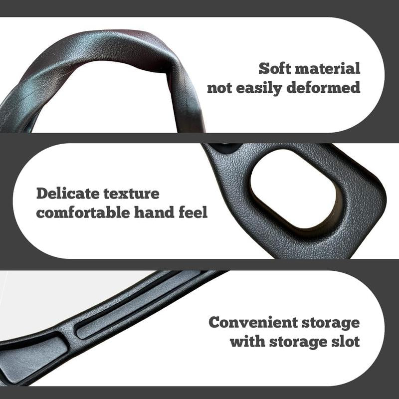 2-Pack 3-In-1 Car Seat Gap Filler – Universal Fit for Car, SUV & Truck | Soft Foam Gap Stopper with Organizer & Hook Function | Prevent Lost Items & Keep Your Car Neat