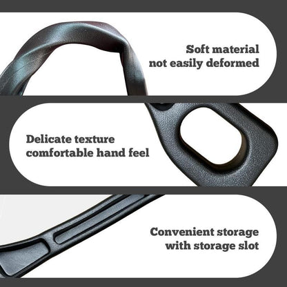 2-Pack 3-In-1 Car Seat Gap Filler – Universal Fit for Car, SUV & Truck | Soft Foam Gap Stopper with Organizer & Hook Function | Prevent Lost Items & Keep Your Car Neat