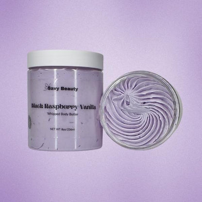 Black Raspberry Vanilla-Whipped Body Butter Body Care Moisturizer Shea Smooth Moisture Hydrating