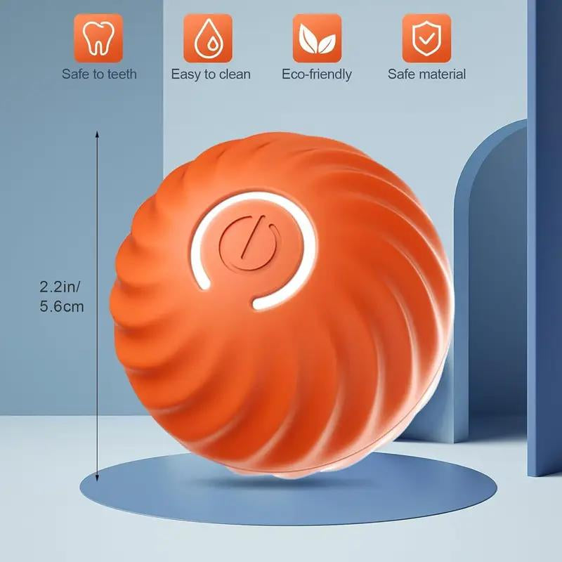 FMW Interactive Dog Toys Dog Ball,[2025 Newly Upgraded] Durable Motion Activated Automatic Rolling Ball Toys For/Small/Medium/Large Dogs,Usb Rechargeable