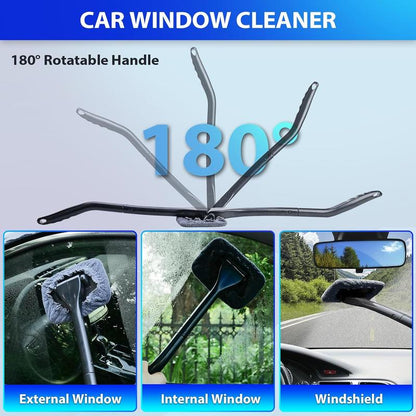 【Springtok】Thinkwork Car Cleaning Kit, Car Vacuum Kit, Car Detailing Kit Interior Cleaner, Gray Car Interior Cleaning Kit Fora Men and Women Tool Brush