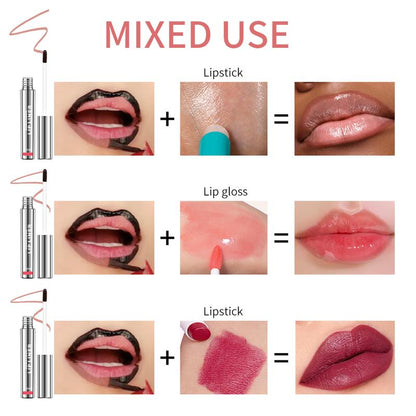 Peel off Lip Liner Tattoo, Long Lasting Peel off Lip Stain, Waterproof Semi-Permanent Lip Tint Lipstick, Highly Pigmented Matte Lip Gloss Eyeliner