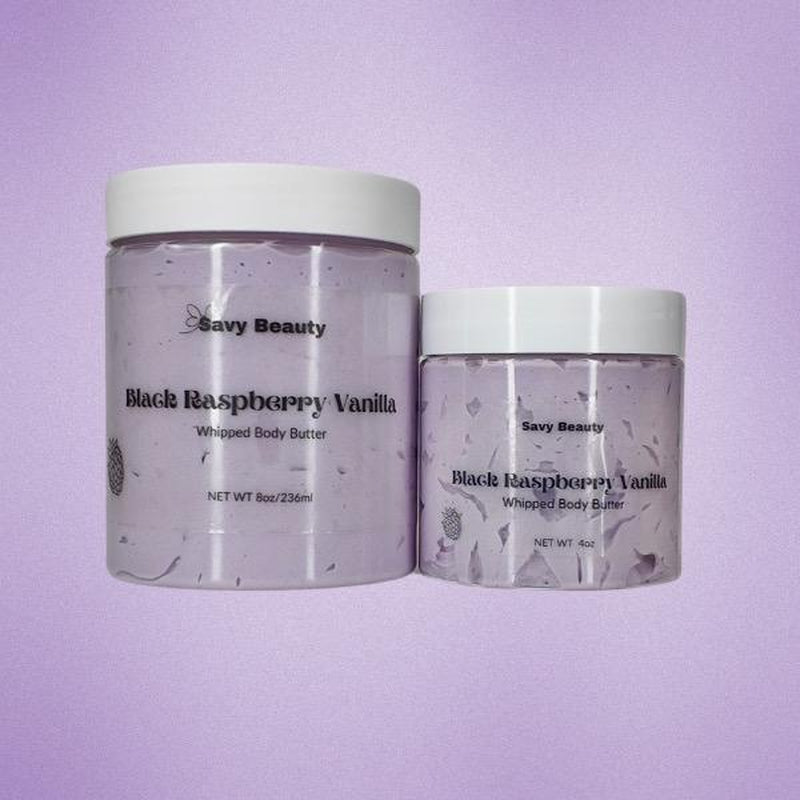 Black Raspberry Vanilla-Whipped Body Butter Body Care Moisturizer Shea Smooth Moisture Hydrating