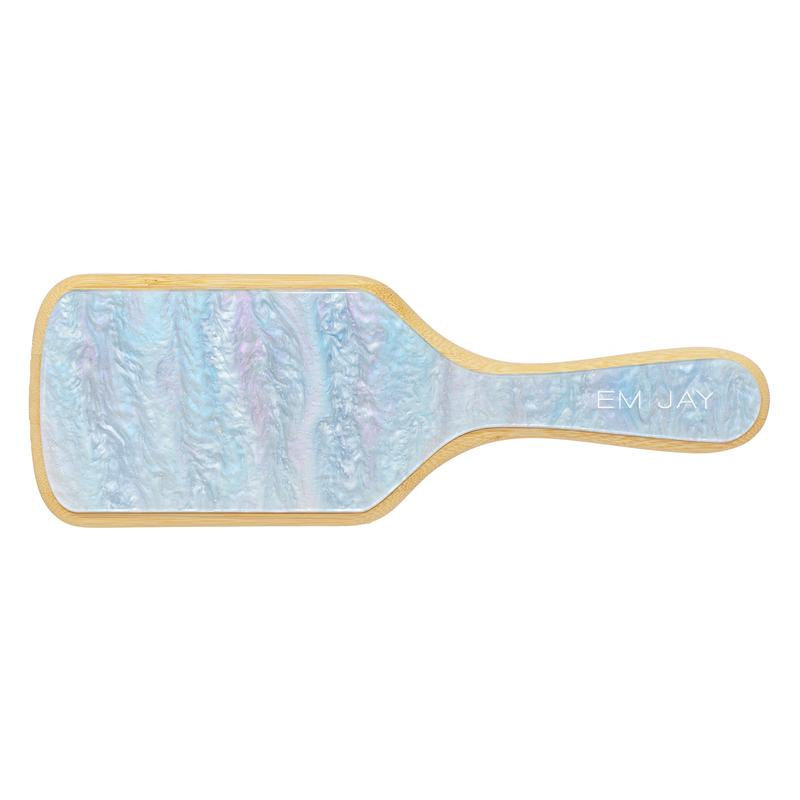 Emi Jay Bamboo Paddle Brush in Blue Sugar