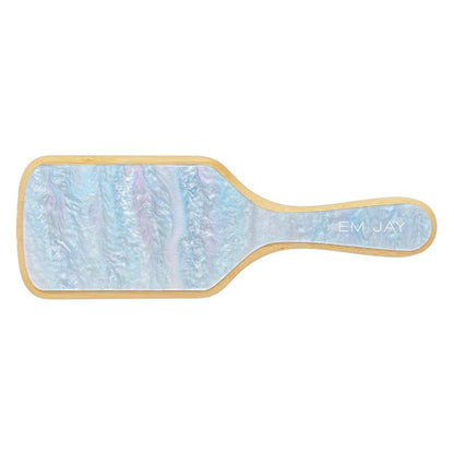 Emi Jay Bamboo Paddle Brush in Blue Sugar