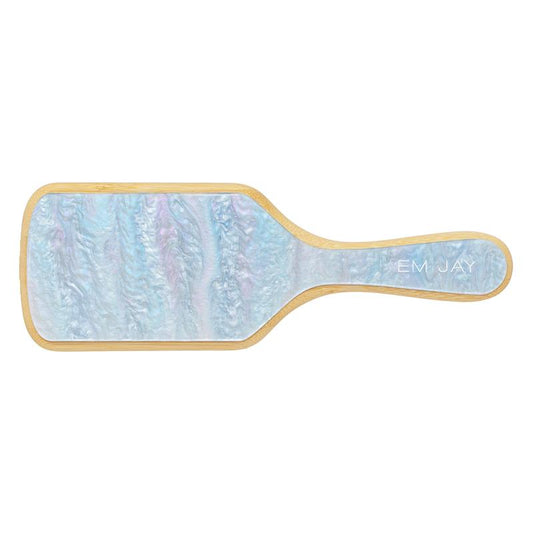 Emi Jay Bamboo Paddle Brush in Blue Sugar