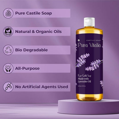 Lavender Castile Soap 16Oz
