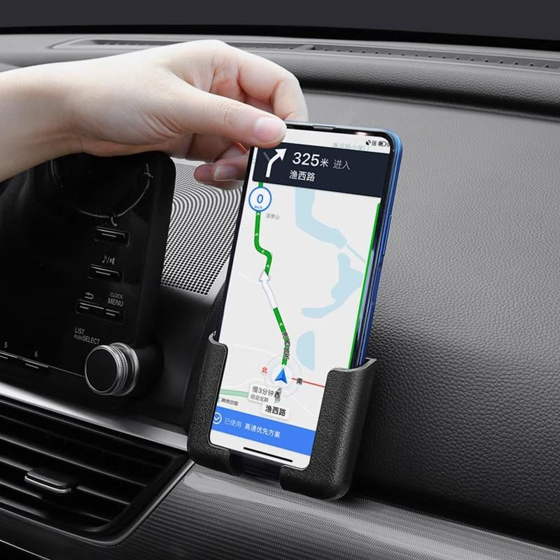 Car Mobile Phone Holder Sticky Car Navigation Instrument Panel Seat Rear Universal Universal Holder Car Supplies