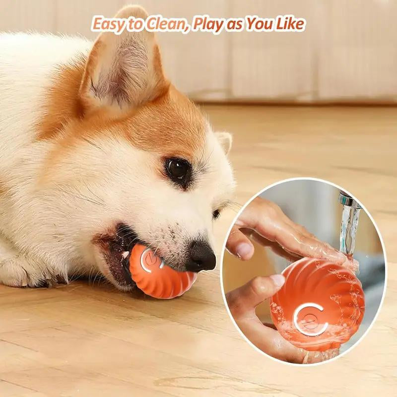 FMW Interactive Dog Toys Dog Ball,[2025 Newly Upgraded] Durable Motion Activated Automatic Rolling Ball Toys For/Small/Medium/Large Dogs,Usb Rechargeable
