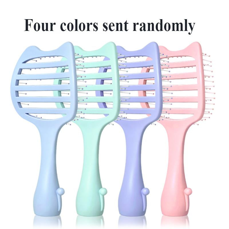 8 Sets Heatless Curls Kit with Double Layer Satin Bonnet – Hair Care Set for Sleeping, Silky Night Cap with Elastic Tie Band for Curly Hair, Includes 2 Combs