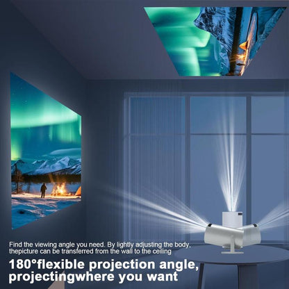 MAGCUBIC HY300 Pro Projector, 1280*720P Home Outdoor Projector, Wifi6 BT5.0 Portable Projector