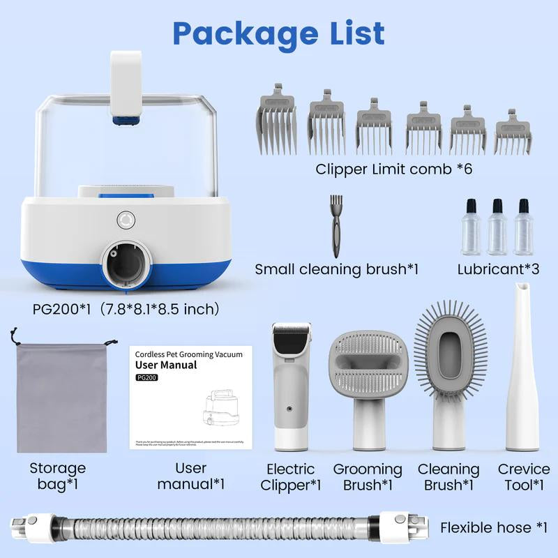 Airrobo Dog Grooming Vacuum PG Series