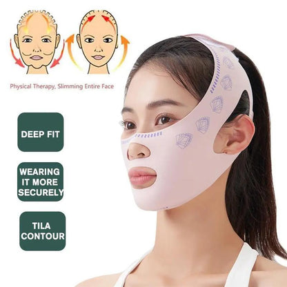 Face Lifting Strap - Chin Cheek Lifting Bandage for Face Mask, Women'S Gift for Valentine'S Day, Ideal for Sleeping and Relaxation